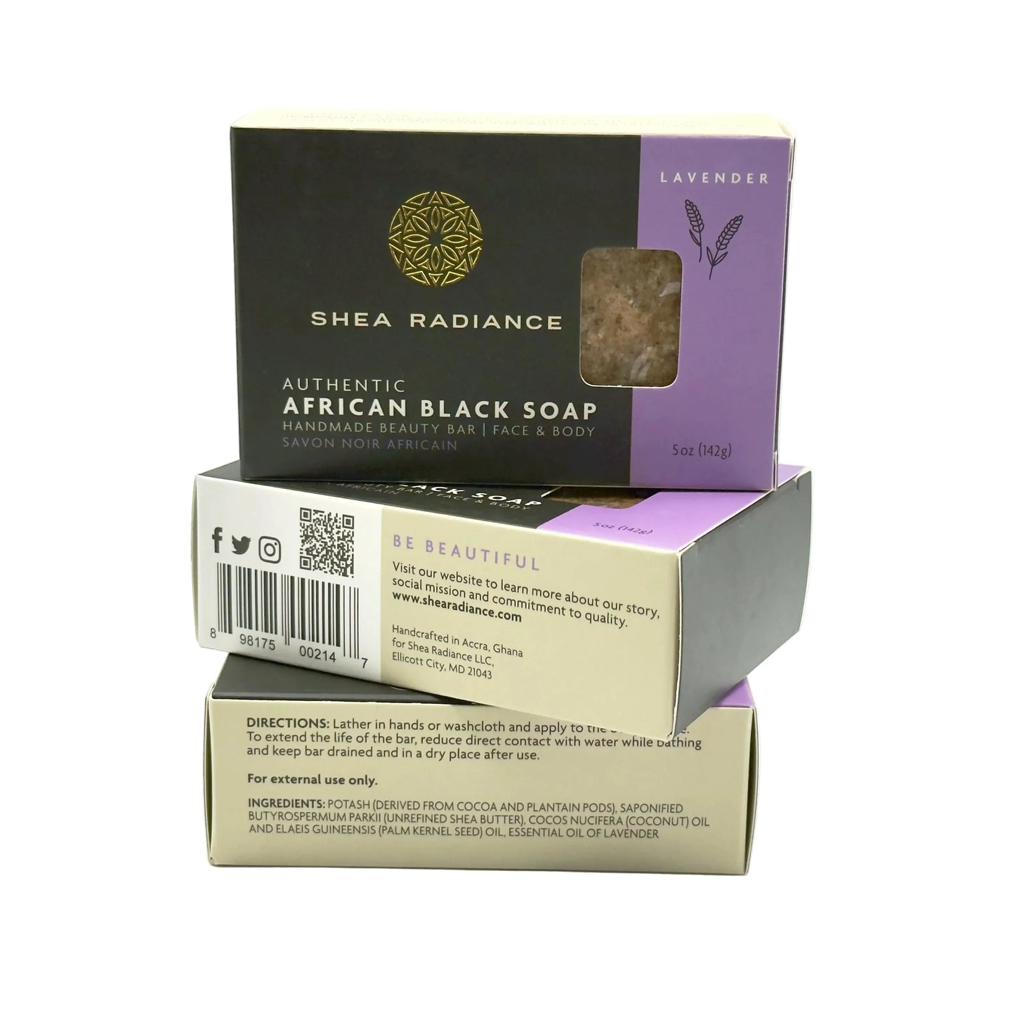 African Black Soap Bar