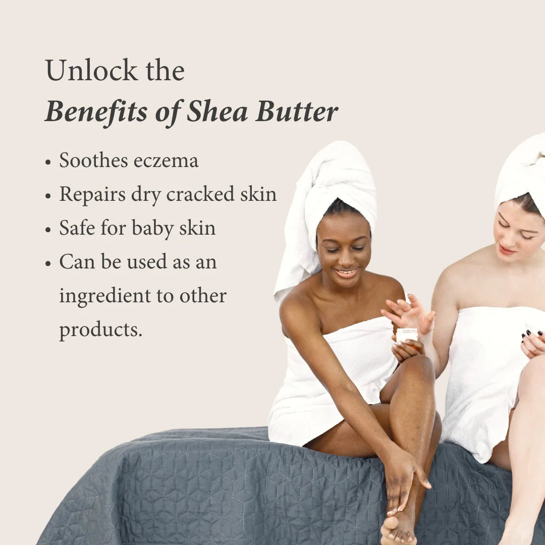 Raw Unrefined Shea Butter for Dry Skin & Hair