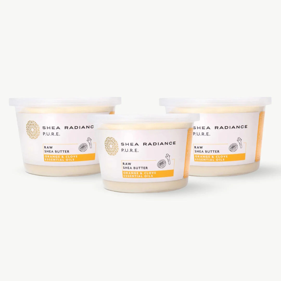 Raw Unrefined Shea Butter for Dry Skin & Hair